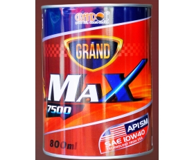 DẦU NHỜN XE SỐ GRAND MAX 7500 SAE IOW40 API SM (LIÊN HỆ : 0909179868)